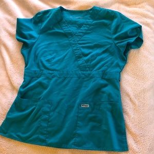 Teal Grey’s Anatomy Brand Scrub Top